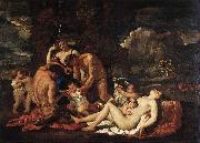 Nicolas Poussin Nurture of Bacchus china oil painting reproduction